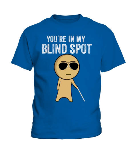Blind Blindness Awareness Visually Impaired People Kids T-Shirt