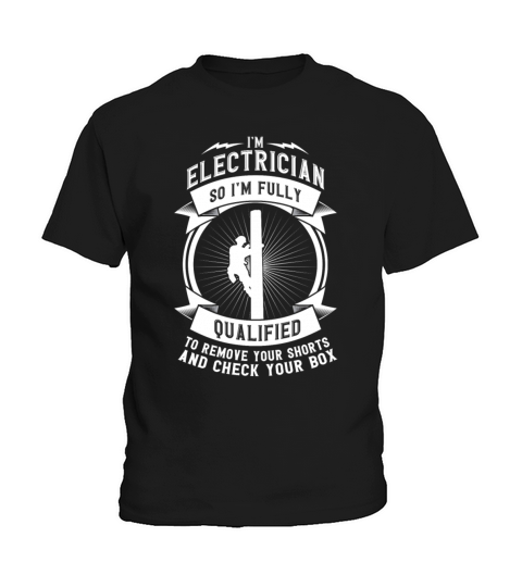 Electricial Worker Master Electrician Electrician Kids T-Shirt
