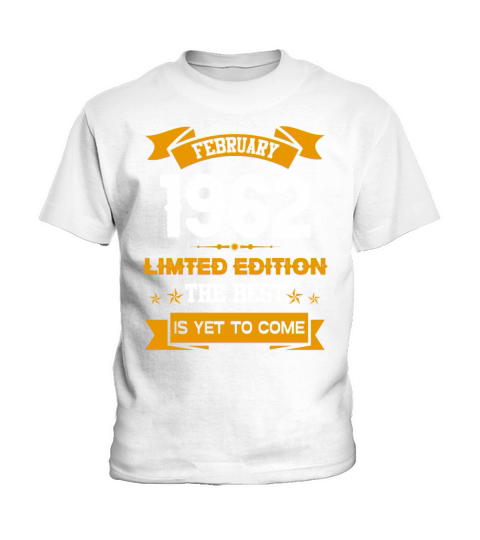 February 1962 Birthday Surprise Kids T-Shirt