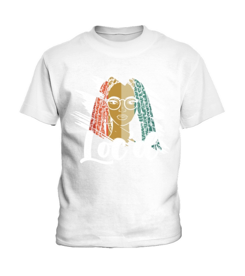 Its the Locs For Me - Afro Hair Black American Kids T-Shirt