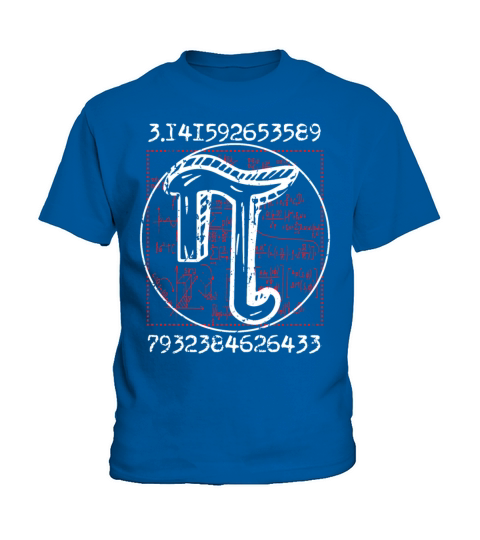 Math Instructor Math Teacher Mathematician Pi Day Kids T-Shirt