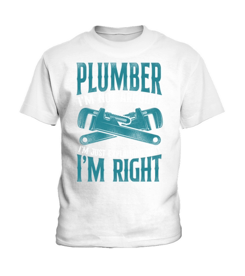 Plumbing Plumber Vintage Plumber Kids T-Shirt