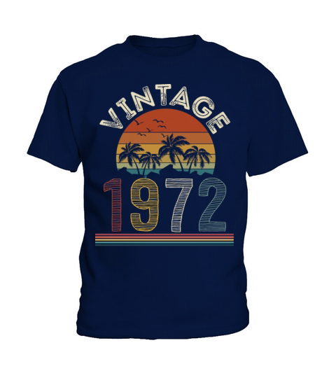 Vintage 1972 Kids T-Shirt