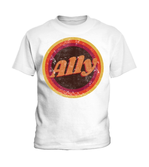 Vintage Ally Kids T-Shirt