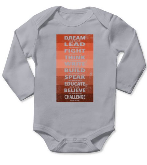 BLM African Pride Juneteenth Black History Month Long Sleeve Baby One-Piece