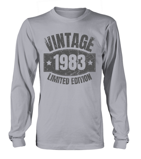 40 Years Vintage 1983 Retro 40th Birthday Long sleeved Unisex