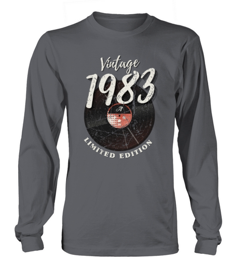 40 Years Vintage 1983 Retro 40th Birthday Long sleeved Unisex