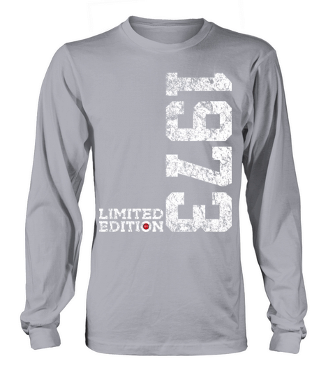 50th BIRTHDAY LIMITED EDITION 1973 VINTAGE Long sleeved Unisex