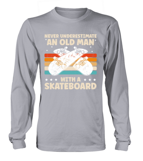 Funny Skateboarding Design For Skateboarder Cool Long sleeved Unisex
