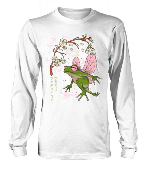 Occult Fairy Frog Cottagecore Goblincore Long sleeved Unisex