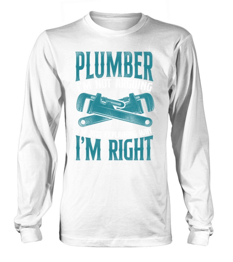 Plumbing Plumber Vintage Plumber Long sleeved Unisex