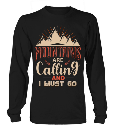 Vintage Mountains Climber Hiker Long sleeved Unisex
