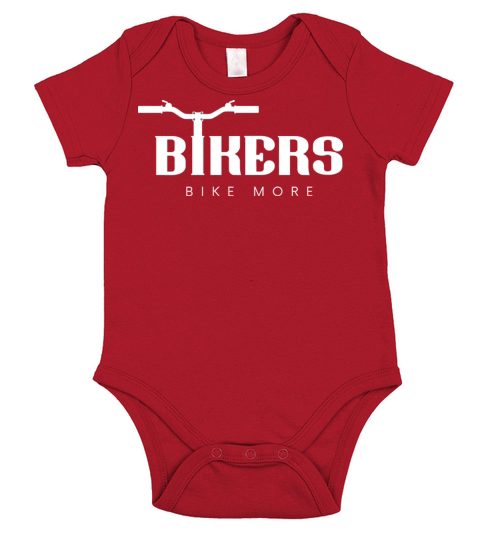 Bike More Short Sleeve Baby One-Piece