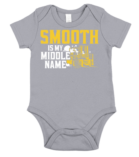 Certified Forklift Truck Operator Short Sleeve Baby One-Piece