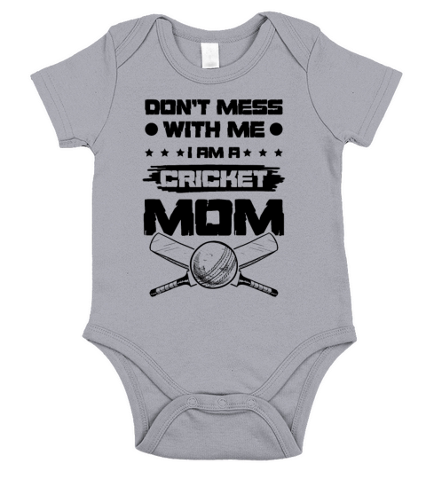 cricket mama Short Sleeve Baby One-Piece