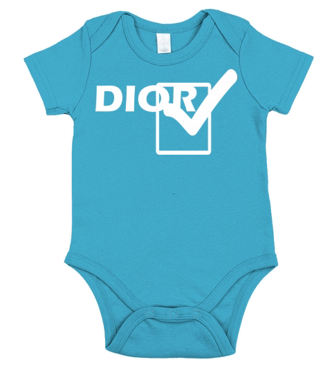 Dior Tshirt Short Sleeve Baby One-Piece