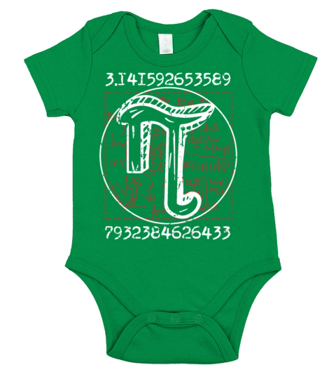 Math Instructor Math Teacher Mathematician Pi Day Short Sleeve Baby One-Piece