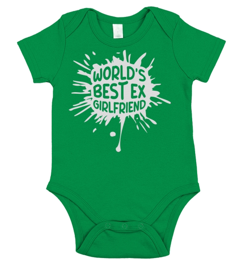 worlds best ex girlfriend Short Sleeve Baby One-Piece