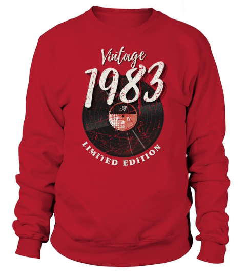 40 Years Vintage 1983 Retro 40th Birthday Sweatshirt Unisex