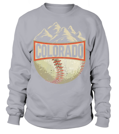 Colorado Baseball Vintage Rocky Mountains T shirt Sweatshirt Unisex