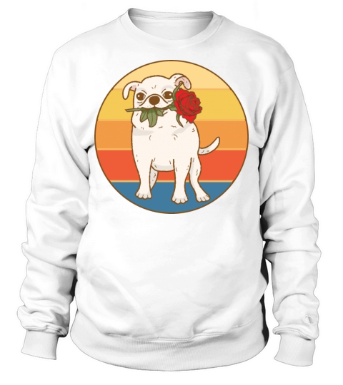 Cute Chihuahua Dog Breed Vintage Retro Sunset Sweatshirt Unisex