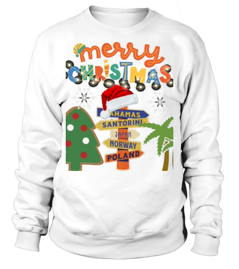 Merry Christmas Retro Novelty Vintage 80s style Sweatshirt Unisex
