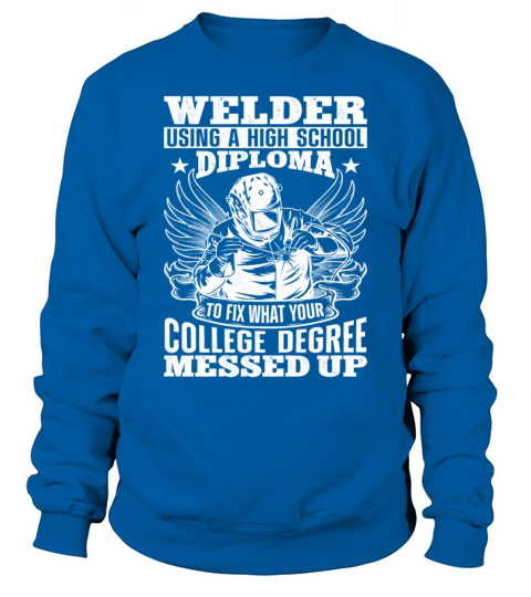 Welder Welding Vintage Welder Sweatshirt Unisex
