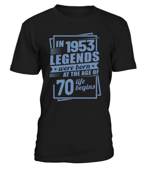 70th Birthday Gift Ideas Vintage 1953 Sayings T-Shirt Unisex