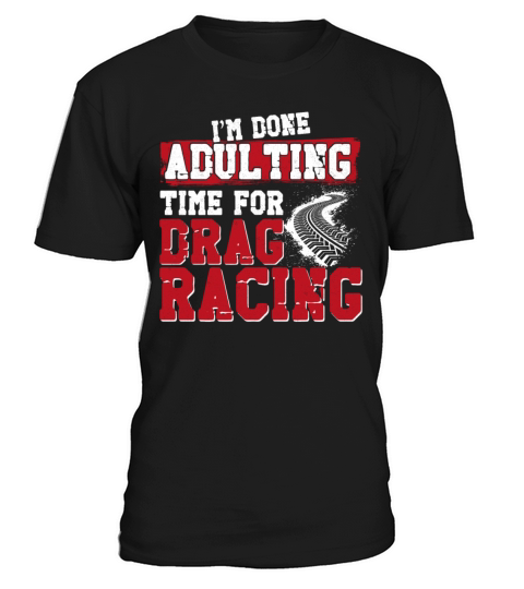 Drag Racing Race Car Vintage Im T-Shirt Unisex