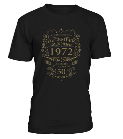 Funny sayings for 50th birthday December 1972 T-Shirt Unisex
