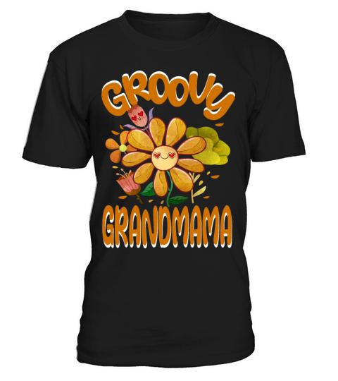 Groovy Grandmama Family Matching Vintage Family T-Shirt Unisex