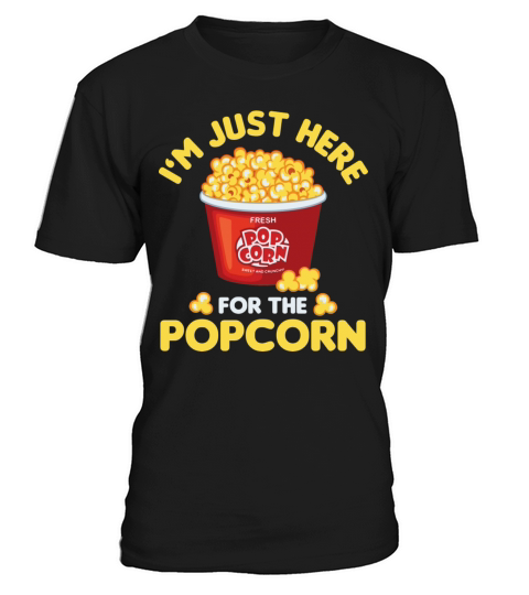 Popcorn Vintage Retro Funny Popcorn Lovers T-Shirt Unisex