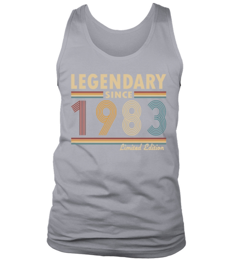 40th birthday vintage 1983 legendary since 1983 Tank Top Unisex