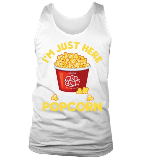 Popcorn Vintage Retro Funny Popcorn Lovers Tank Top Unisex
