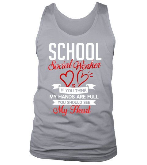 School Social Worker Quotes Appreciation Office Tank Top Unisex