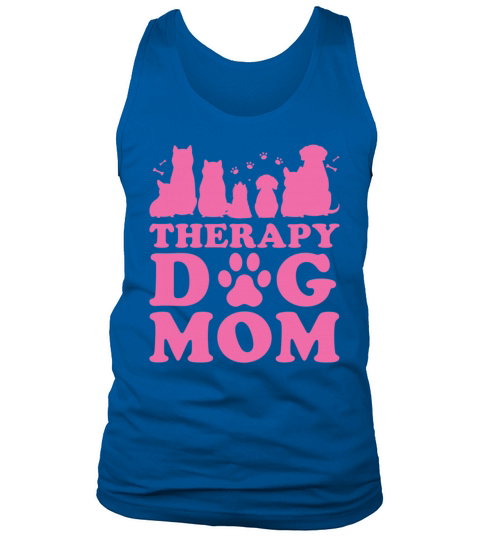Therapy Dog Mom Tank Top Unisex