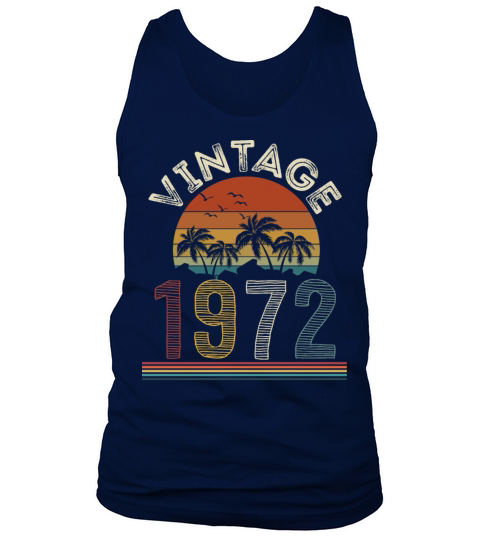 Vintage 1972 Tank Top Unisex