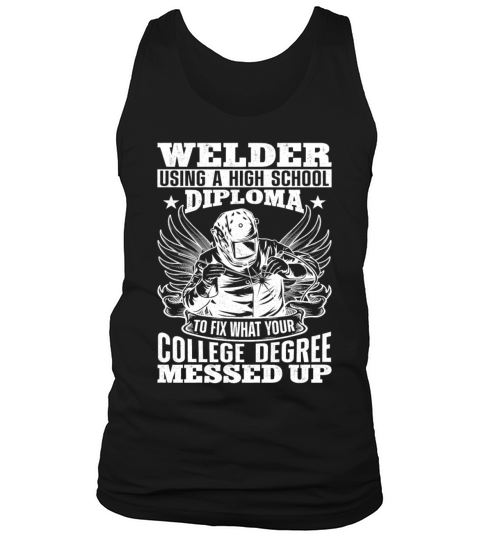 Welder Welding Vintage Welder Tank Top Unisex