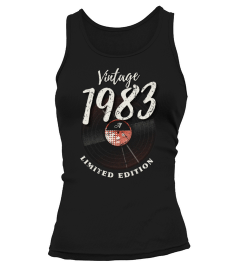 40 Years Vintage 1983 Retro 40th Birthday Tank top Woman