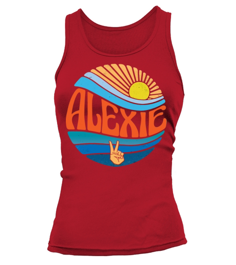 Alexie Shirt Vintage Sunset Alexie Groovy Tie Dye Tank top Woman