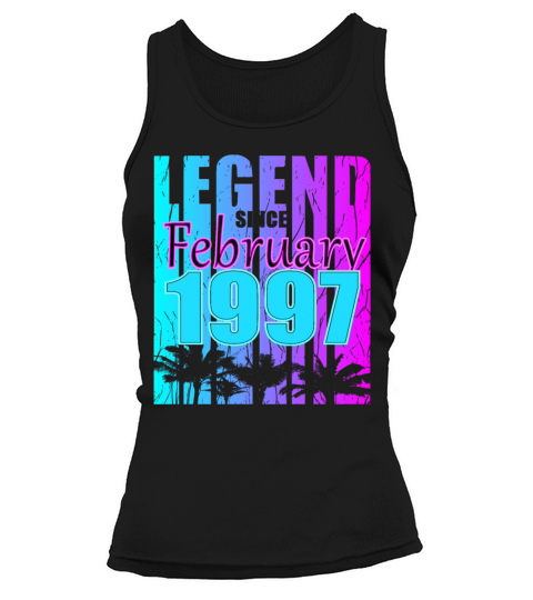 Born 1997 February 26th Birthday Gift Tank top Woman