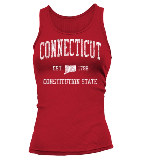 Connecticut Vintage Sports Design Tank top Woman