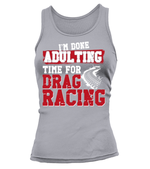 Drag Racing Race Car Vintage Im Tank top Woman
