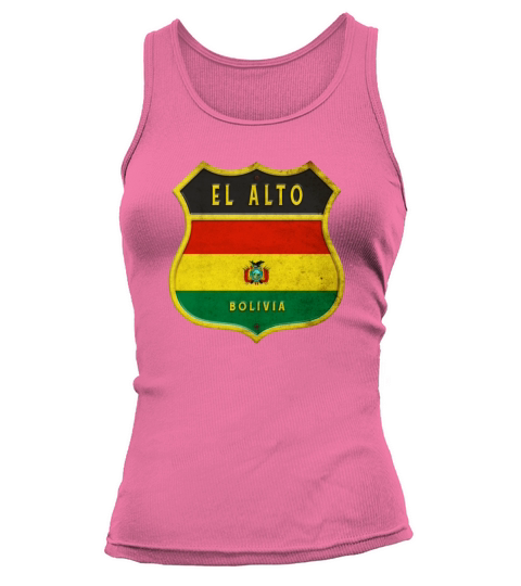 El Alto Bolivia coat of arms design Tank top Woman