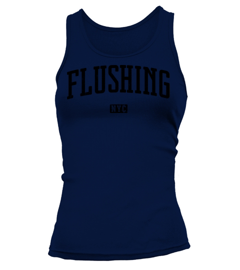 Flushing New York City Vintage Tank top Woman