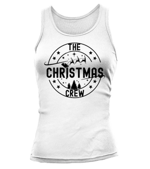 Funny Christmas Tree Crew Grunge Matching Pajama Tank top Woman