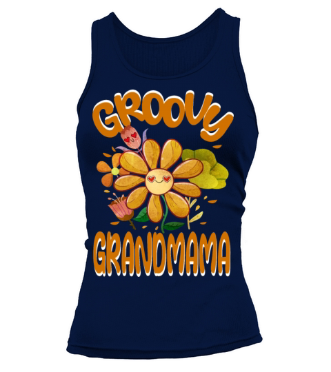 Groovy Grandmama Family Matching Vintage Family Tank top Woman