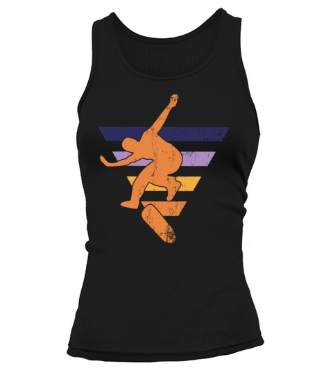 Retro Skate Skateboard Skateboarder Aesthetic Tank top Woman