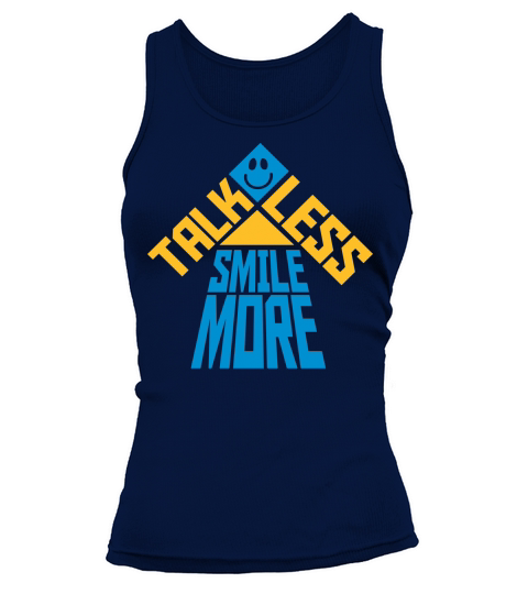talk less smile more Tank top Woman