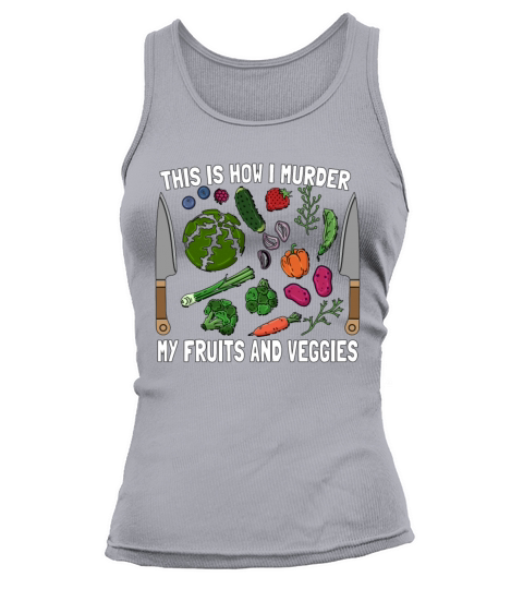 Vegan Chef This Is How I Murder Plant Based Chefs Tank top Woman
